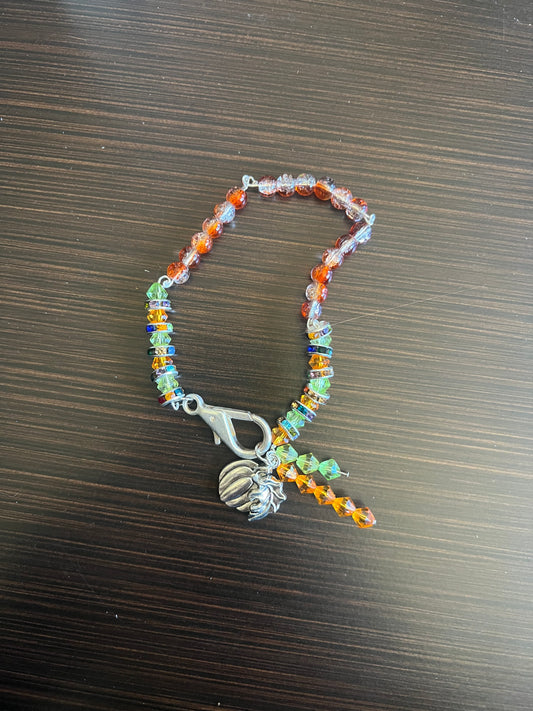 Lil pumpkin bracelet