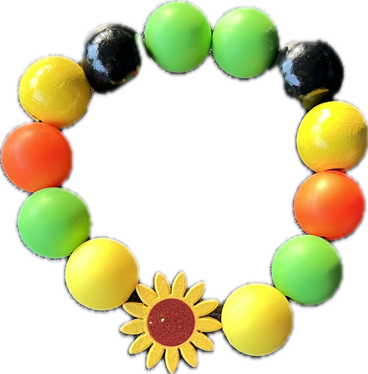 Sunflower bracelet