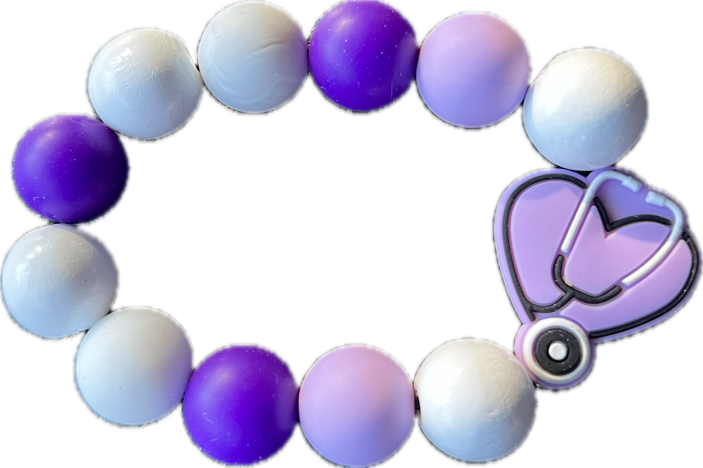 Purple nurse bracelet